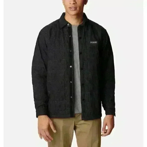 Men's Shirts & Tops Columbia Landroamer™‎ Quilted Shirt Jacket Cold Warm - Picture 1 of 8